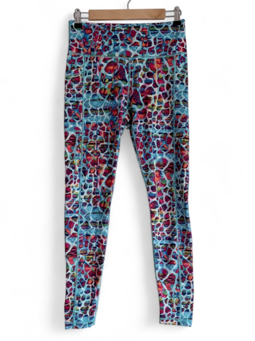 Constantly Varied Gear CVG Exotic Print Full Length Pocket Leggings Size S
